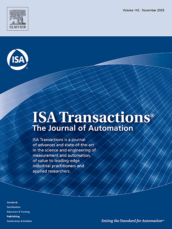 Go to journal home page - ISA Transactions